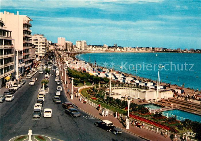 Les Sables-d Olonne Vue generale de la Plage