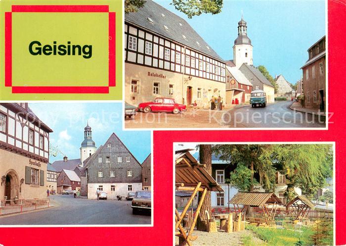 Geising Erzgebirge Hauptstrasse Geisinghof