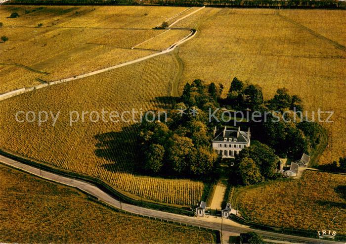 Bourgogne Region Le Chateau de Pommard Vue aerienne