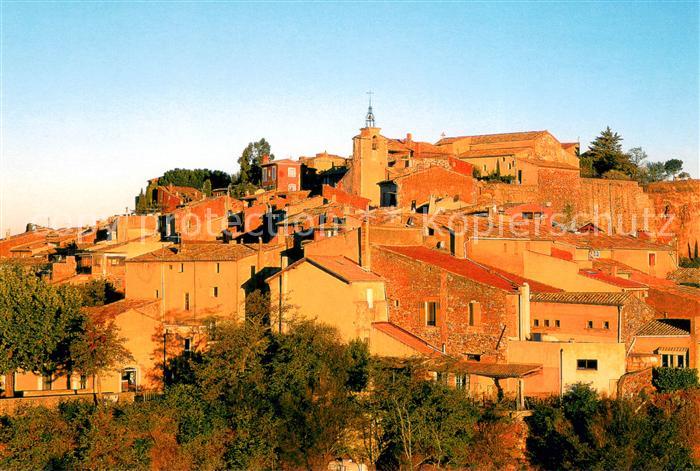 Roussillon Ocker Dorf der Provence
