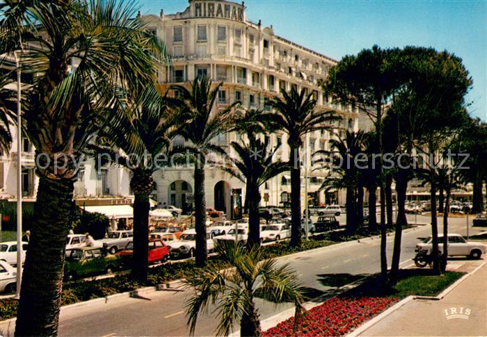 Cannes Alpes-Maritimes La Croisette et l’Hotel Miramar