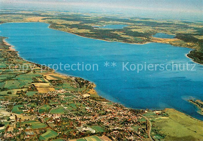Ammersee Fliegeraufnahme mit Diessen und Herrsching