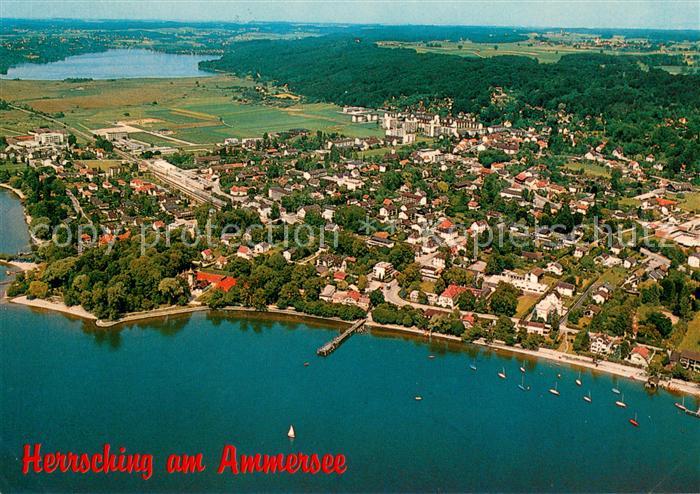 Herrsching Ammersee Fliegeraufnahme