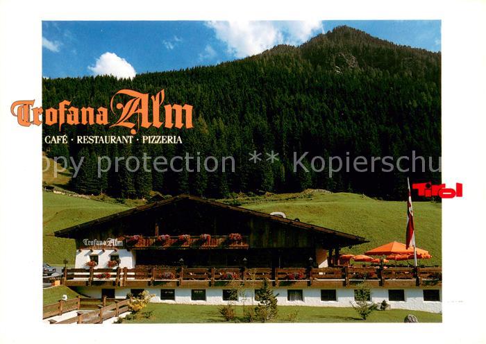 Ischgl Trofana Alm Cafe Restaurant Pizzeria