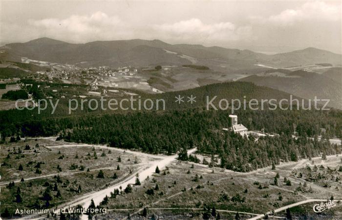 Winterberg Hochsauerland Astenturm Fliegeraufnahme
