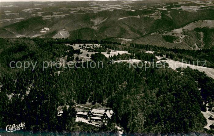 Oberried Breisgau Berghotel Schauinsland Schwarzwald Fliegeraufnahme