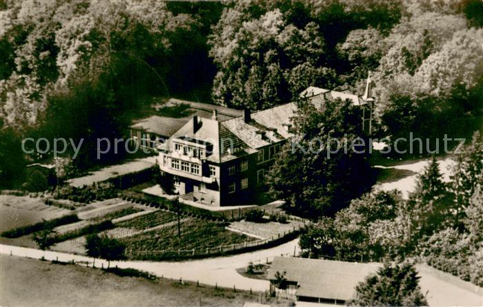 Wingst Waldschloesschen Dobrock Fliegeraufnahme