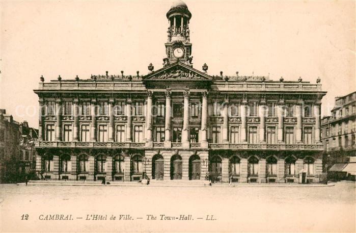 Cambrai Hôtel de Ville Rathaus