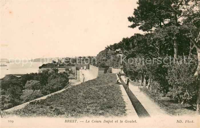 Brest 29 Le Cours Dajot et le Goulet