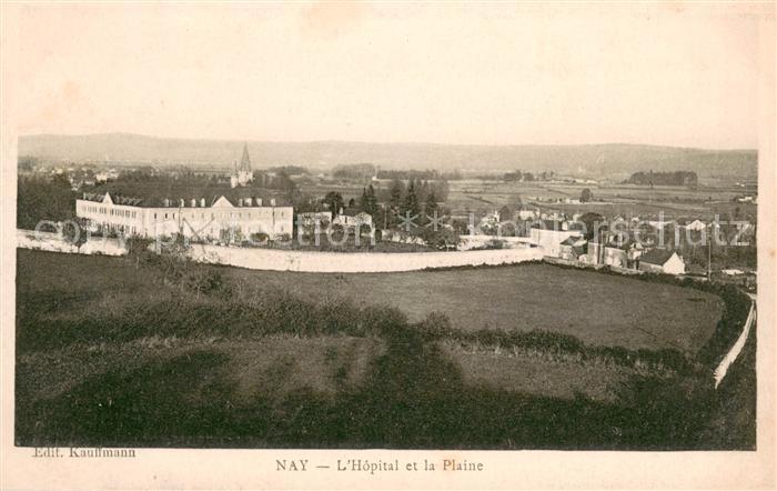 Nay Manche Hôpital et la plaine