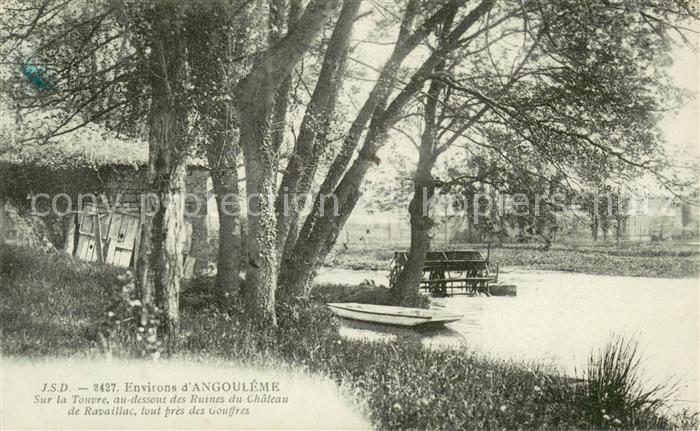 Angouleme Sour la Tonvre au-dessout des ruines du Chateau de Ravillac