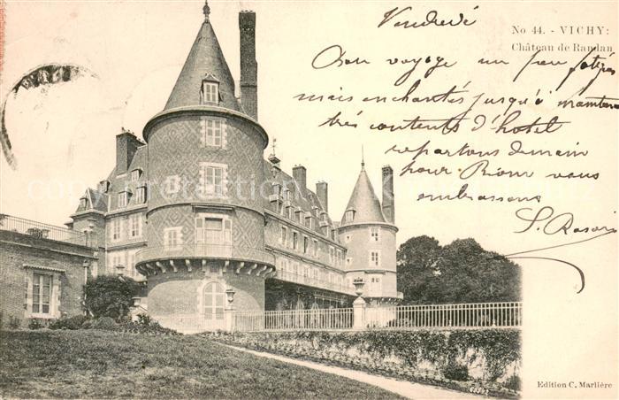 Vichy Allier Chateau de Randan