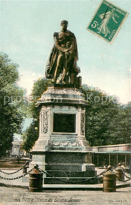 Nancy Lothringen Statue du General Drouot