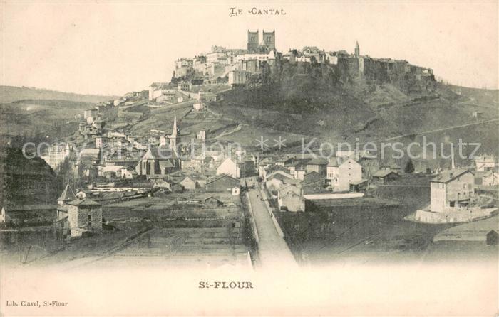 Saint-Flour Cantal Vue Generale