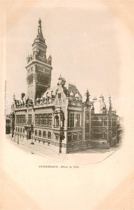 Dunkerque Duenkirchen Hôtel de Ville Rathaus