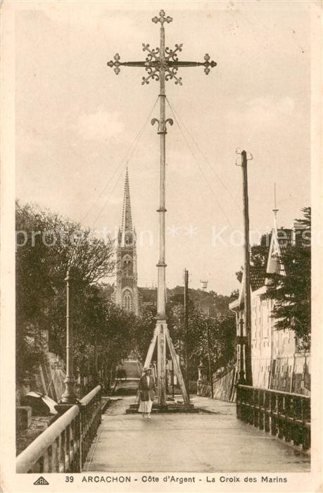 Arcachon Gironde La Croix des Marins