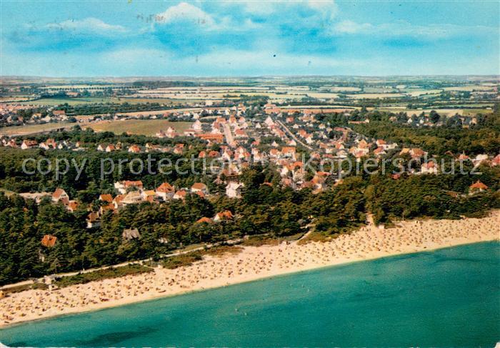Timmendorfer Strand Ostseeheilbad Fliegeraufnahme