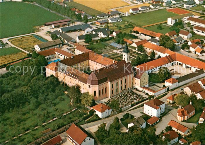Osterhofen Niederbayern Maria Ward Institut Damenstift Fliegeraufnahme