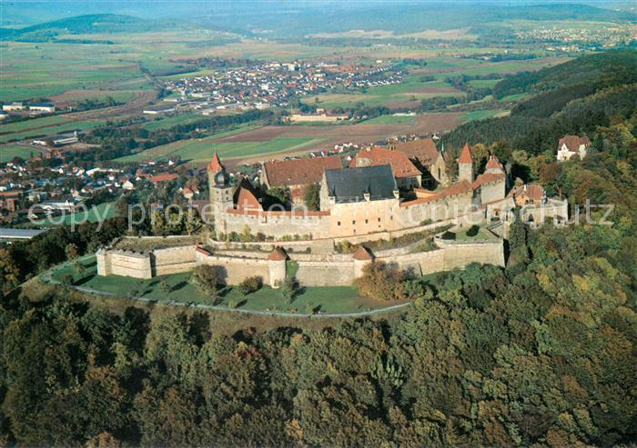 Coburg Veste Coburg Fliegeraufnahme