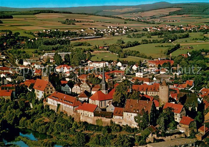 Schlitz Burgenstadt Jugendherberge Fliegeraufnahme