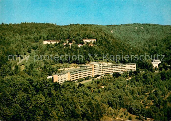 Schwabthal Kurklinik Lautergrund Fliegeraufnahme