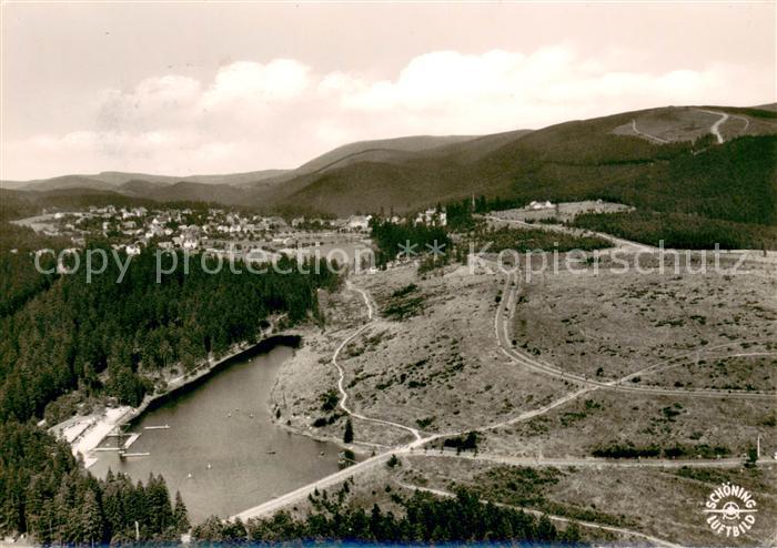 Hahnenklee Auerhahn Fliegeraufnahme