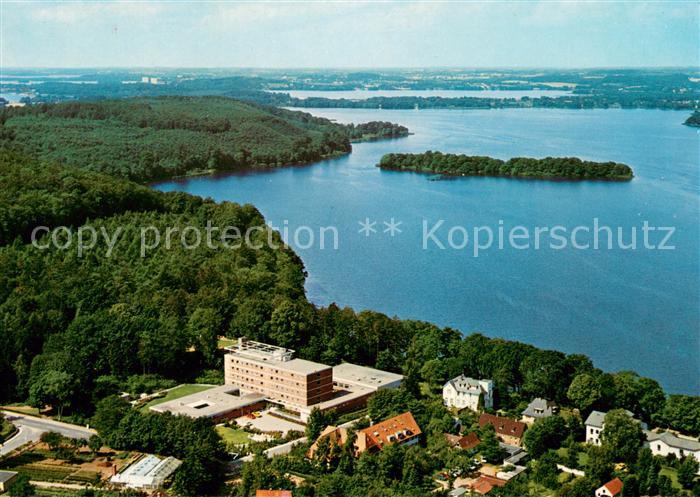 Malente-Gremsmuehlen Kneippheilbad Luftkurort Holsteinische Schweiz Fliegeraufna