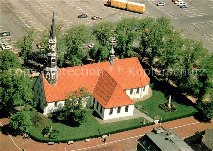 Heide Holstein Ev. St.-Juergen Kirche 16. Jhdt. Fliegeraufnahme