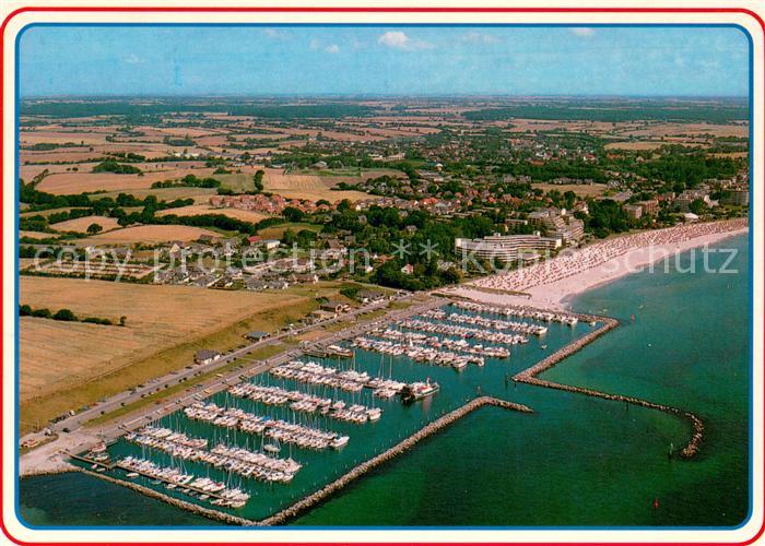 Groemitz Ostseebad Hafen Fliegeraufnahme