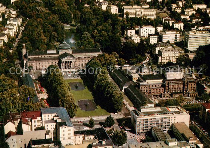 Wiesbaden Kurhaus Fliegeraufnahme