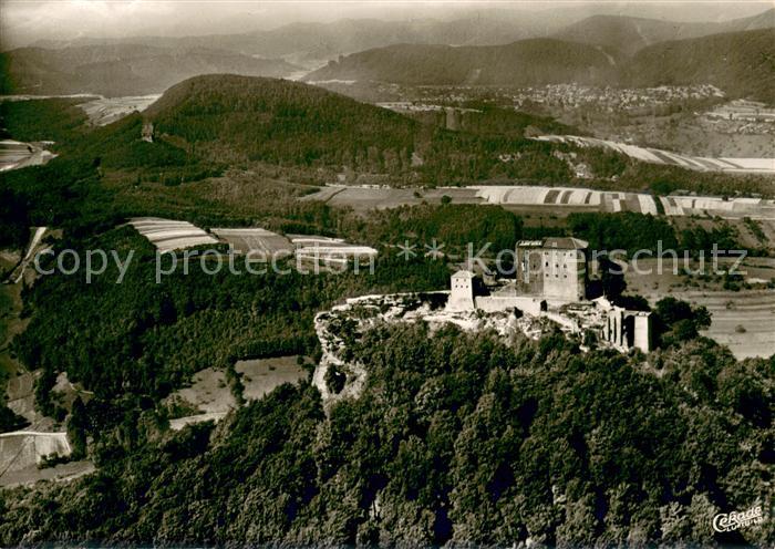 Annweiler Trifels Burg Trifels Fliegeraufnahme