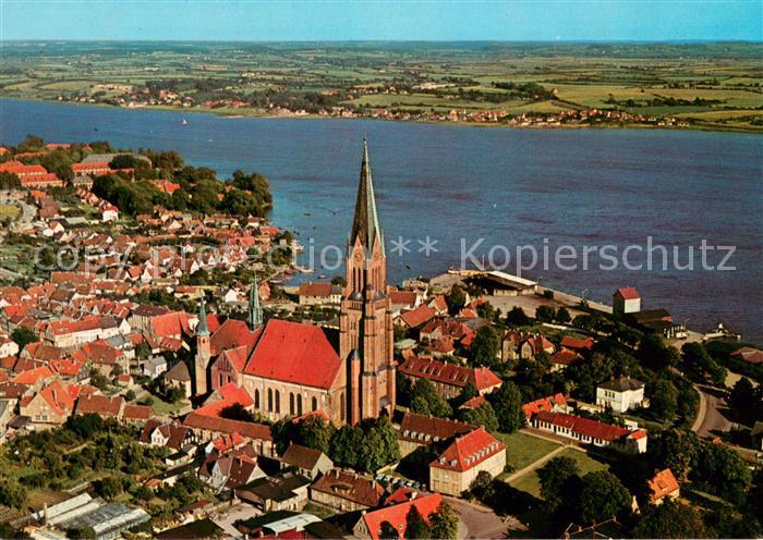 Schleswig Holstein St Petri Dom Schlei Fliegeraufnahme