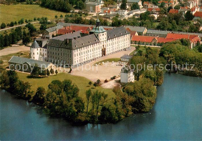 Schleswig Holstein Schloss Gottord an der Schlei Fliegeraufnahme