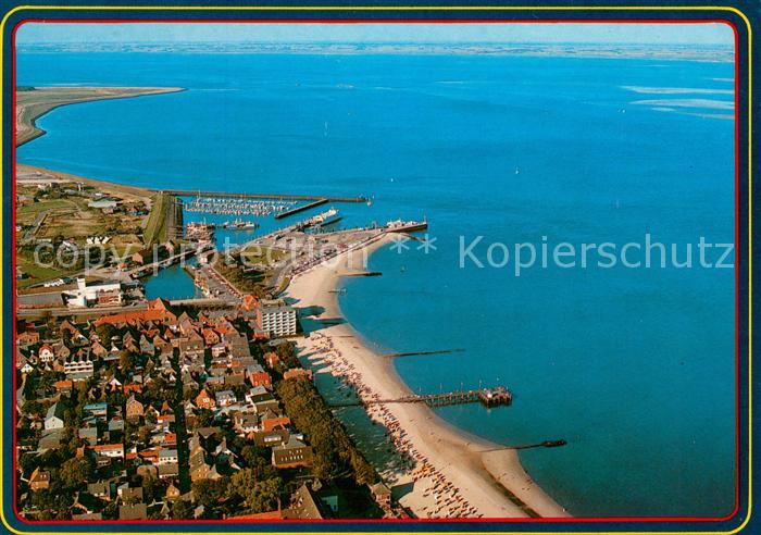 Wyk Foehr Nordseeheilbad Fliegeraufnahme