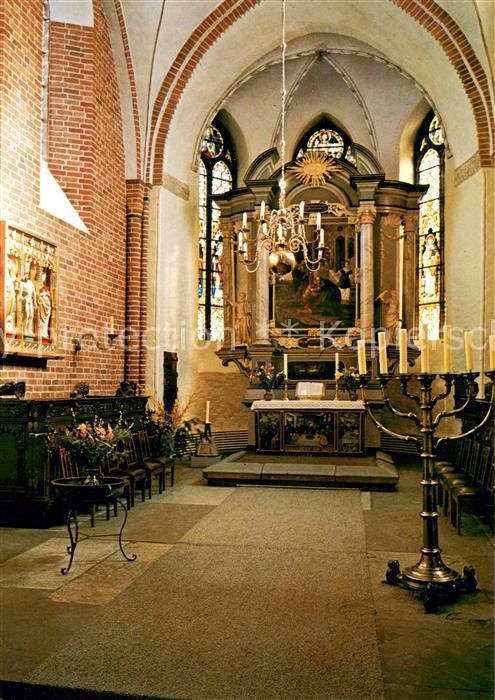 Moelln Lauenburg St. Nicolai Kirche 12. Jhdt. Altarraum