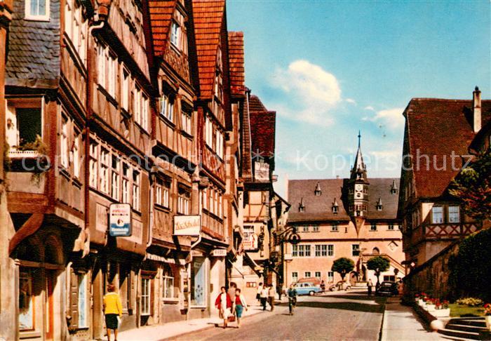 Ochsenfurt Alte Fachwerkhaeuser Altstadt