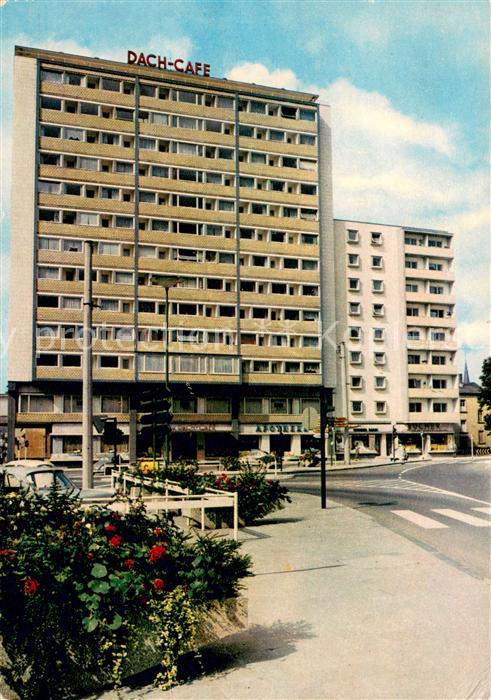 Giessen Lahn Dach-Cafe am Ludwigsplatz Universitaetsstadt