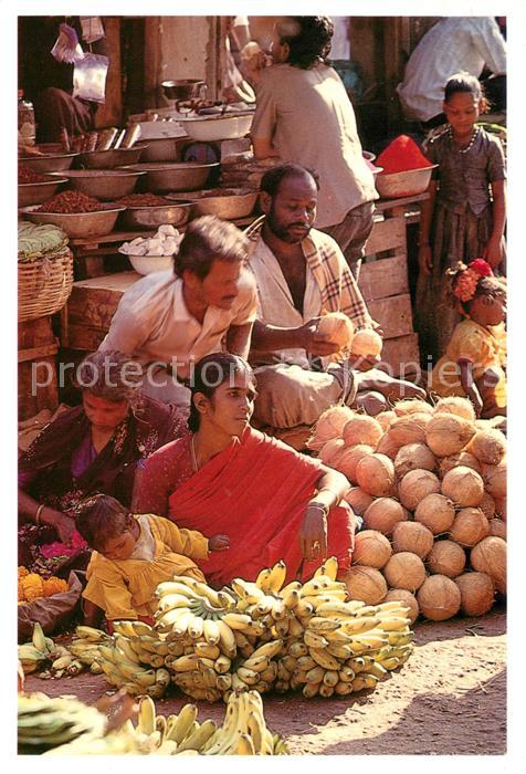 Neu-Delhi Market Scene