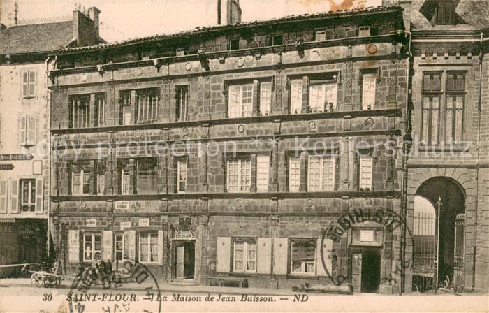 Saint-Flour Cantal Maison de Jean Buisson