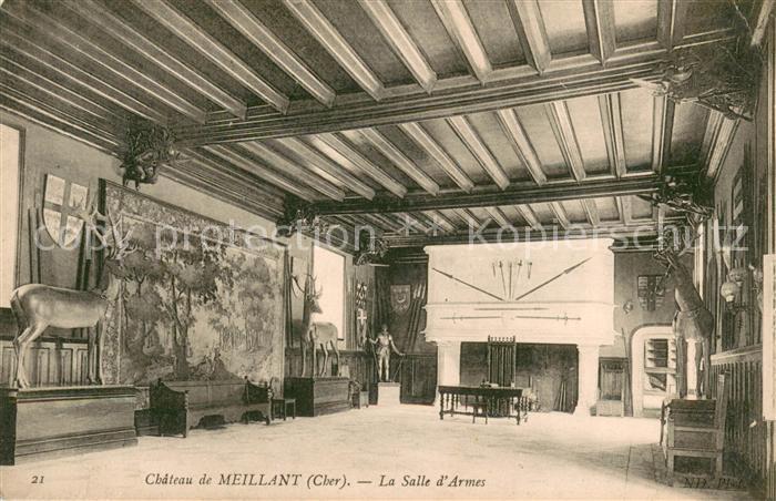 Meillant Chateau Salle d_Armes