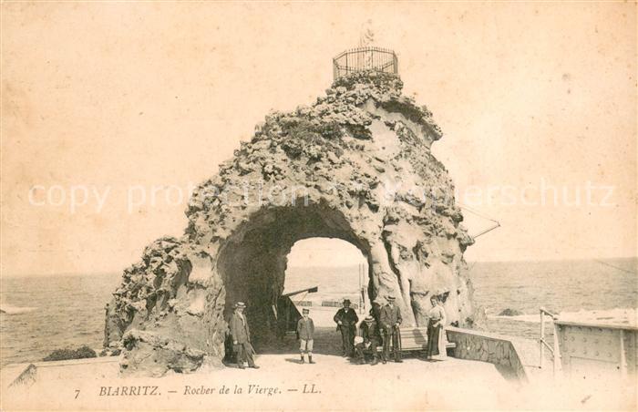 Biarritz Pyrenees Atlantiques Rocher de la Vierge