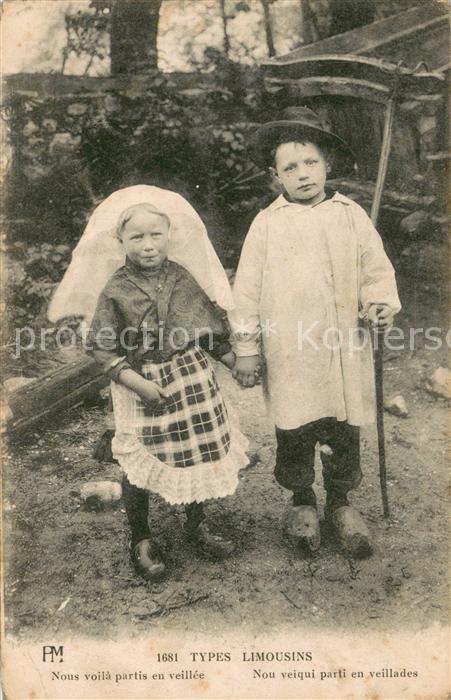 Limousin Region Trachtenkinder