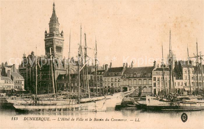 Dunkerque Duenkirchen Hotel de ille Bassin du Commerce