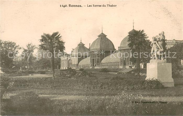 Rennes Ille-et-Vilaine Serres du Thabor