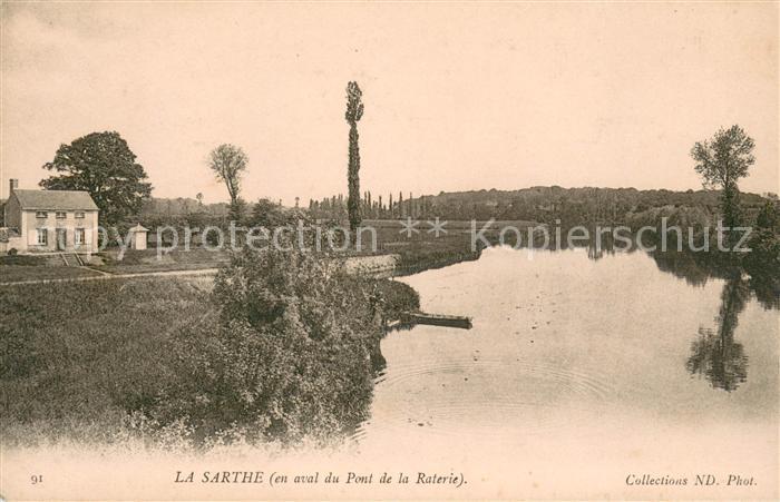 La Sarthe (Departm.) Pont de la Raterie