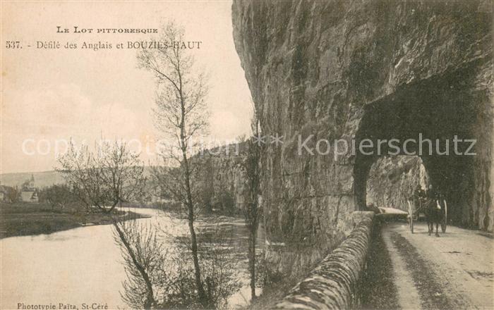 Bouzies Defile des Anglais