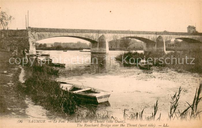Saumur Pont Fouchard sur le Thouet