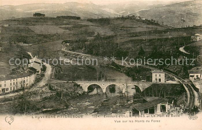 Olliergues Pont de David