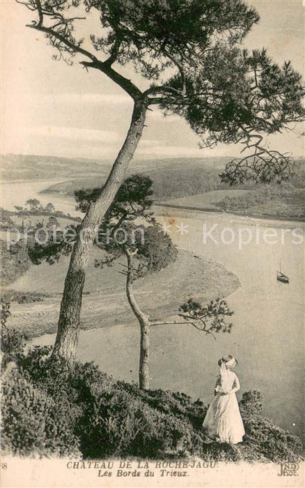 Trieux Meurthe-et-Moselle Chateau de la Roche Jagu Bords