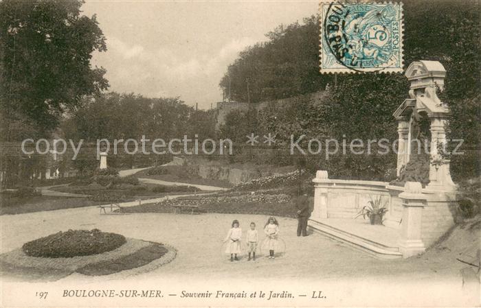 Boulogne-sur-Mer Souvenir Francais Jardin